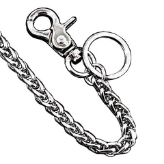 Cool Silver Axe Key Chain Long Wallet Chain BIker Wallet Chain Pants Chain For Men - iwalletsmen