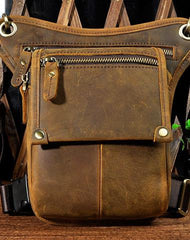 Leather Belt Pouch for men Cell Phone Holsters Shoulder Bag Waist Bag BELT BAG For Men - iwalletsmen