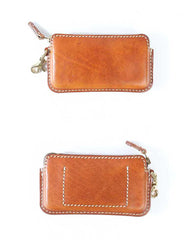 Fashion Black Leather Mens Long Wallet Brown Chain Wallet Biker Chain Wallet Clutch Men - iwalletsmen