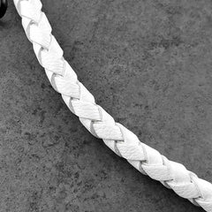 Jean Chain White Leather Wallet Chain Mens Biker Wallet Chain Pants Chain Jeans Chain