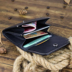 Vintage Women Men Leather Card Wallet Coin Purse Organ Coin Pouch Change Holder for Men and Women - iwalletsmen