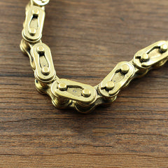 Badass Brass Gold Mens 18‘’ Bike Chain Pants Chain Wallet Chain Motorcycle Wallet Chain for Men - iwalletsmen