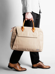 Fashion Canvas Men's 15.6‘’ Handbag Briefcase 13.3‘’ Business Laptop Briefcase For Men - iwalletsmen