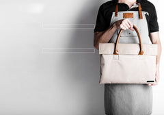 Fashion PVC Canvas Casual Black Men's Handbag Briefcase Business Laptop Handbag For Men - iwalletsmen