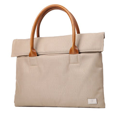 Fashion PVC Canvas Casual Black Men's Handbag Briefcase Business Laptop Handbag For Men - iwalletsmen