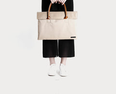 Fashion PVC Canvas Casual Black Men's Handbag Briefcase Business Laptop Handbag For Men - iwalletsmen
