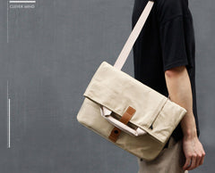 Fashion OXFORD CLOTH PVC Canvas Men's Messenger Bag Handbag Shoulder Bag For Men - iwalletsmen