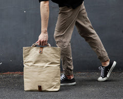 Fashion OXFORD CLOTH PVC Canvas Men's Messenger Bag Handbag Shoulder Bag For Men - iwalletsmen