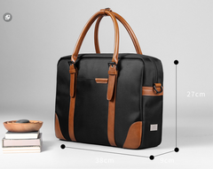 Fashion Nylon Clothing Black Men's Large Handbag Briefcase Business Laptop Business For Men - iwalletsmen