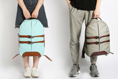 Fashion OXFORD CLOTH PVC Blue Men's Fashion Backpack Travel Backpack Computer Backpack For Men - iwalletsmen