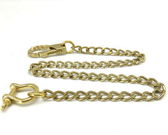 Fashion Pure Brass 18'' Wallet Chain Biker Wallet Chain Pants Chain for Men - iwalletsmen