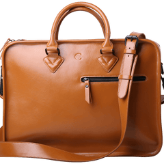 Fashion PU Leather Men's Large Black Handbag Briefcase Business Laptop Handbag For Men - iwalletsmen