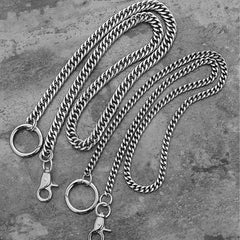 Fashion Men's Women's Silver Long Jean Pants Chain Biker Wallet Chain For Men - iwalletsmen
