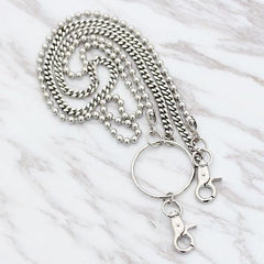 Fashion Men's Women's Silver Long Jean Pants Chain Biker Wallet Chain For Men - iwalletsmen
