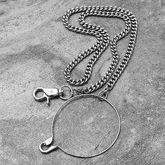 Fashion Men's Women's Silver Long Jean Pants Chain Biker Wallet Chain For Men - iwalletsmen