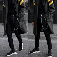 Fashion Men's Women's Silver Long Hip Hop Pants Chain Biker Wallet Chain For Men - iwalletsmen