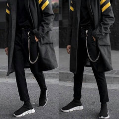 Fashion Men's Women's Silver Long Jean Pants Chain Biker Wallet Chains For Men - iwalletsmen