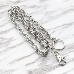 Fashion Men's Women's Silver Long Jean Pants Chain Biker Wallet Chain For Men - iwalletsmen