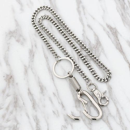Fashion Men's Women's Silver Long Jean Pants Chain Biker Wallet Chain For Men - iwalletsmen