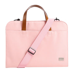 Fashion Oxford Cloth PVC Women Pink Briefcase Business Computer Handbag For Women - iwalletsmen