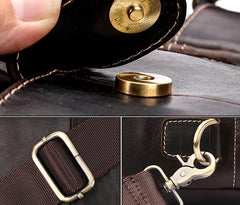 GENUINE LEATHER MENS Laptop BAG BRIEFCASE WORK BAG BUSINESS BAGS FOR MEN - iwalletsmen