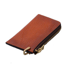 Cool Leather Mens Black Key Chain Wallet Car Key Wallet Brown Car Key Case Keys Holder for Men - iwalletsmen