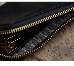 Cool Leather Mens Black Key Chain Wallet Car Key Wallet Brown Car Key Case Keys Holder for Men - iwalletsmen