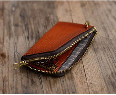 Cool Leather Mens Black Key Chain Wallet Car Key Wallet Brown Car Key Case Keys Holder for Men - iwalletsmen