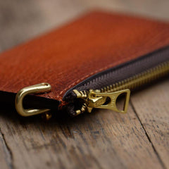 Cool Leather Mens Black Key Chain Wallet Car Key Wallet Brown Car Key Case Keys Holder for Men - iwalletsmen