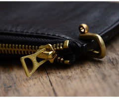 Cool Leather Mens Black Key Chain Wallet Car Key Wallet Brown Car Key Case Keys Holder for Men - iwalletsmen
