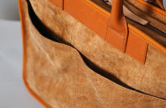 Genuine Leather Mens Briefcase Work Bag Laptop Bag Business Bag for Men