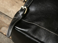 Genuine Leather Mens Cool Backpack Laptop Bag Large Travel Bag Hiking Bag for Men