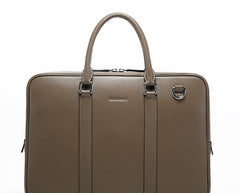 Genuine Leather Mens Cool Messenger Bag Briefcase Work Bag Business Bag Laptop Bag for men