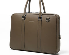 Genuine Leather Mens Cool Messenger Bag Briefcase Work Bag Business Bag Laptop Bag for men