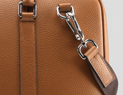 Genuine Leather Mens Cool Messenger Bag Briefcase Work Bag Business Bag Laptop Bag for men
