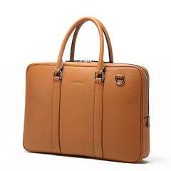 Genuine Leather Mens Cool Messenger Bag Briefcase Work Bag Business Bag Laptop Bag for men