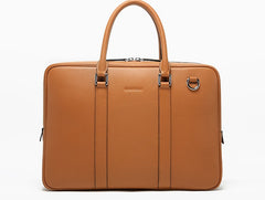 Genuine Leather Mens Cool Messenger Bag Briefcase Work Bag Business Bag Laptop Bag for men