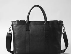 Genuine Leather Mens Cool Messenger Bag Briefcase Work Bag Business Bag Laptop Bag for men