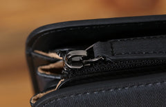 Genuine Leather Mens Cool Messenger Bag Briefcase Work Bag Business Bag Laptop Bag for men