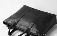 Genuine Leather Mens Cool Messenger Bag Briefcase Work Bag Business Bag Laptop Bag for men