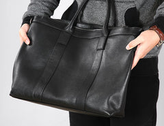 Genuine Leather Mens Cool Messenger Bag Briefcase Work Bag Business Bag Laptop Bag for men