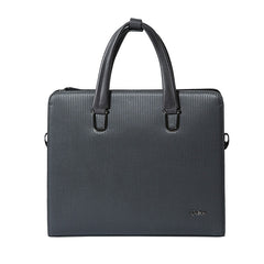 Genuine Leather Mens Cool Messenger Bag Briefcase Work Bag Business Bag Laptop Bag for men