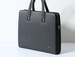 Genuine Leather Mens Cool Messenger Bag Briefcase Work Bag Business Bag Laptop Bag for men