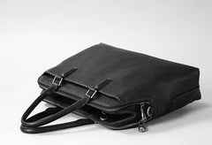Genuine Leather Mens Cool Messenger Bag Briefcase Work Bag Business Bag Laptop Bag for men