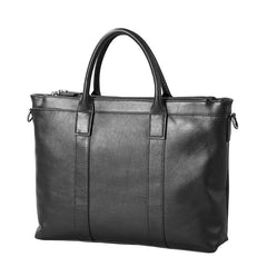 Genuine Leather Mens Cool Messenger Bag Briefcase Work Bag Business Bag Laptop Bag for men
