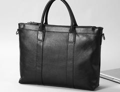 Genuine Leather Mens Cool Messenger Bag Briefcase Work Bag Business Bag Laptop Bag for men