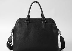 Genuine Leather Mens Cool Messenger Bag Briefcase Work Bag Business Bag Laptop Bag for men