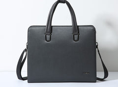Genuine Leather Mens Cool Messenger Bag Briefcase Work Bag Business Bag Laptop Bag for men