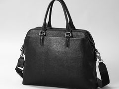Genuine Leather Mens Cool Messenger Bag Briefcase Work Bag Business Bag Laptop Bag for men