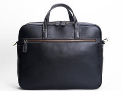 Genuine Leather Mens Cool Messenger Bag Large Briefcase Work Bag Business Bag Laptop Bag for men